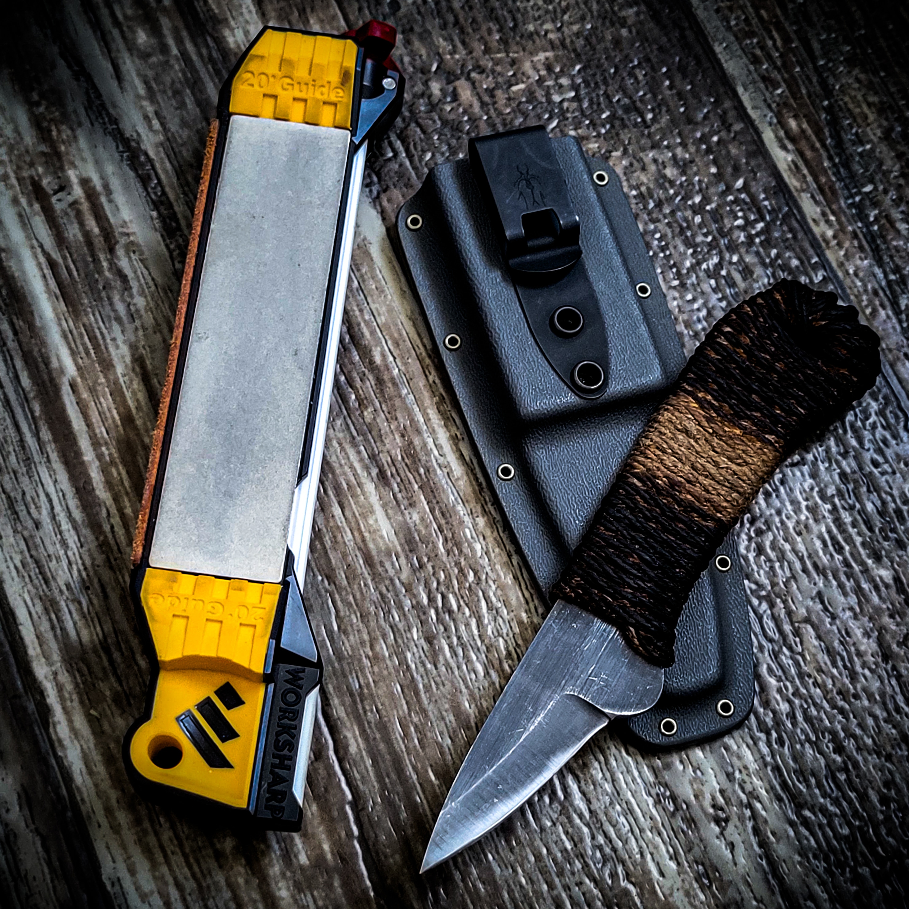 STRIKE・FENRIR Tenable Fenrir Cross Bar Lock Folding Knife Black Micarta