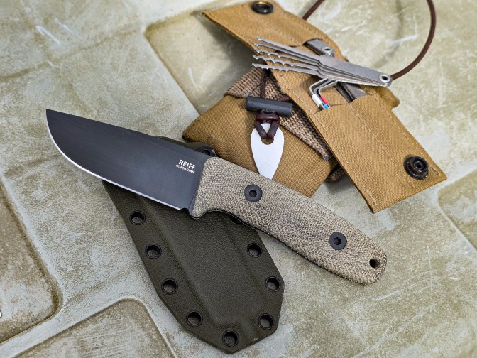 Reiff Knives Circadian with edc gear