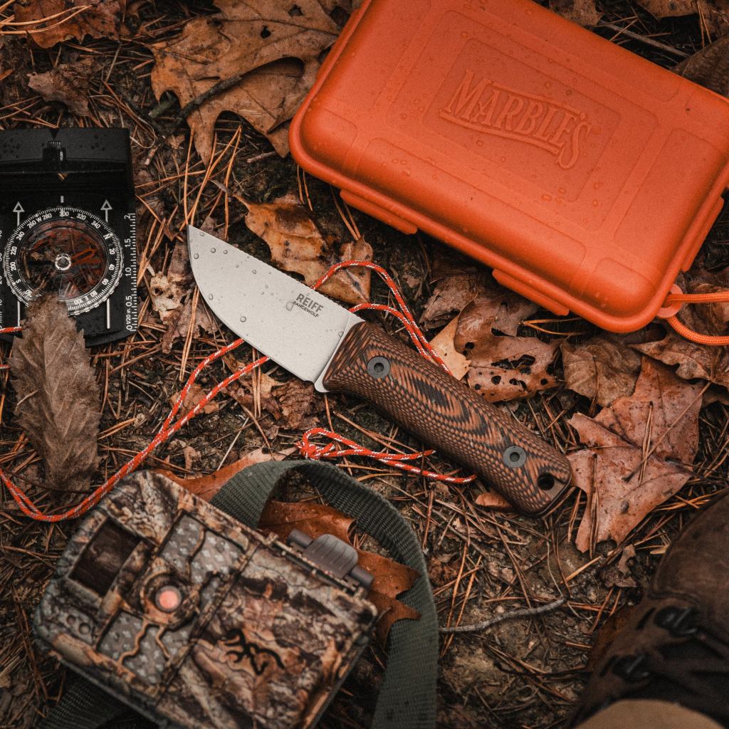 Reiff Knives RangeWolf with outdoor gear